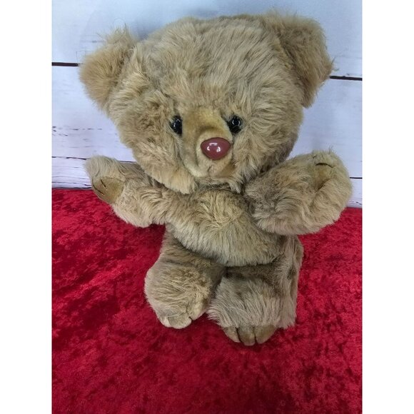 Teddy Bear Plush Stuffed Animal Soft Toy Vintage - Picture 7 of 7